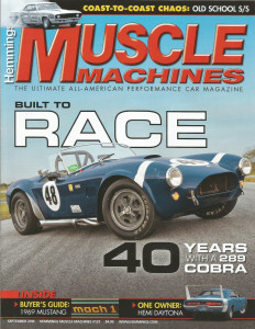 HEMMINGS MUSCLE MACHINES 2014 SEPT - RAM AIR 4, MACH, HEMI DAYTONA